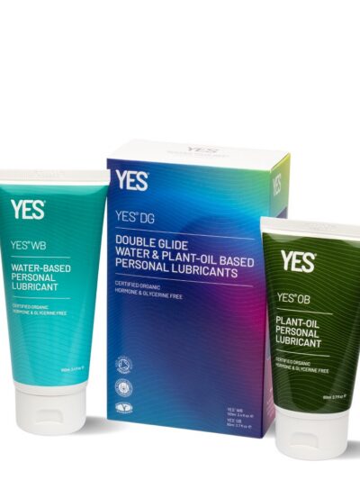 YES Double Glide Natural Lubricant Combo Pack