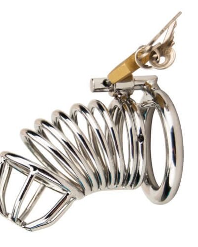n10350 impound spiral male chastity device 1 2