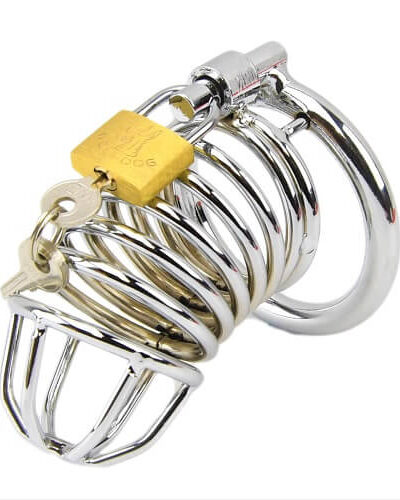Impound Spiral Male Chastity Device
