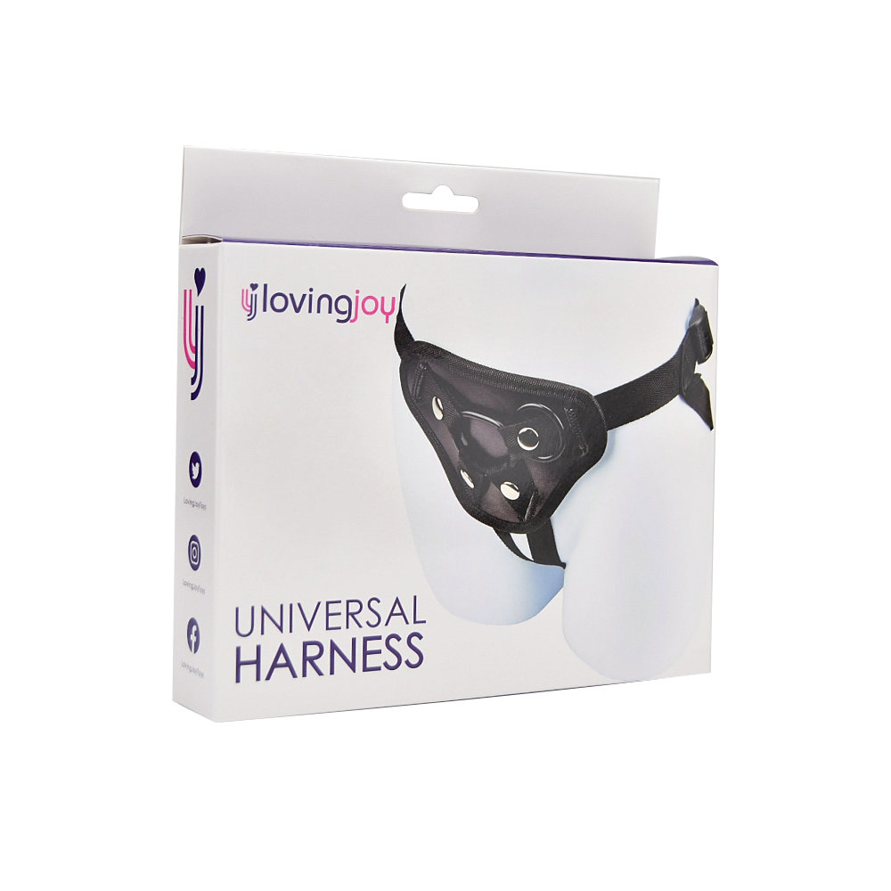 Loving Joy Universal Black Harness 9 Loving Joy Universal Black Harness - Image 9