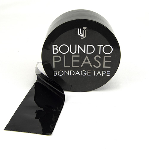 Bound to Please Bondage Tape Black 1 Bound to Please Bondage Tape Black