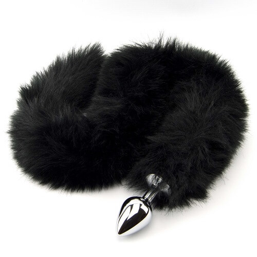 Furry Fantasy Black Panther Tail Butt Plug 1 Furry Fantasy Black Panther Tail Butt Plug