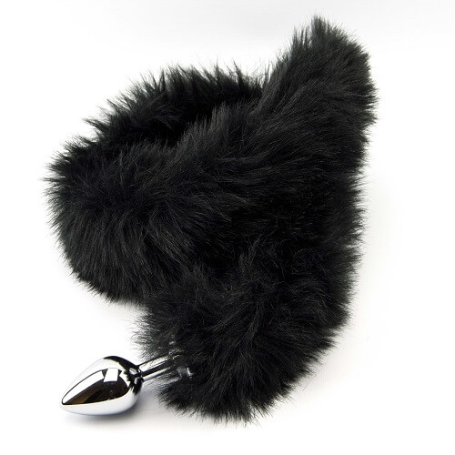 Furry Fantasy Black Panther Tail Butt Plug 4 Furry Fantasy Black Panther Tail Butt Plug - Image 4