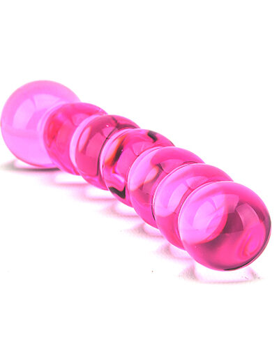 n11032 spectrum ribbed glass dildo wr 2 2