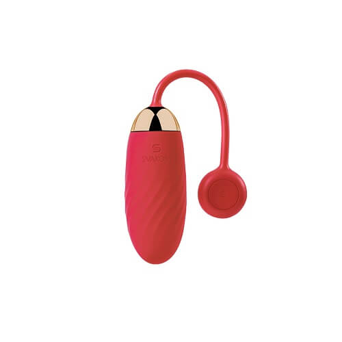 Svakom Ella APP Controlled Silicone Vibrating Egg Red 2 Svakom Ella APP Controlled Silicone Vibrating Egg Red - Image 2