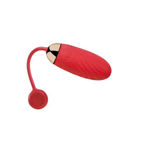 Svakom Ella APP Controlled Silicone Vibrating Egg Red 3 Svakom Ella APP Controlled Silicone Vibrating Egg Red - Image 3