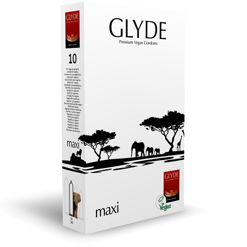 Glyde Ultra Maxi Vegan Condoms 10 Pack 1 Glyde Ultra Maxi Vegan Condoms 10 Pack