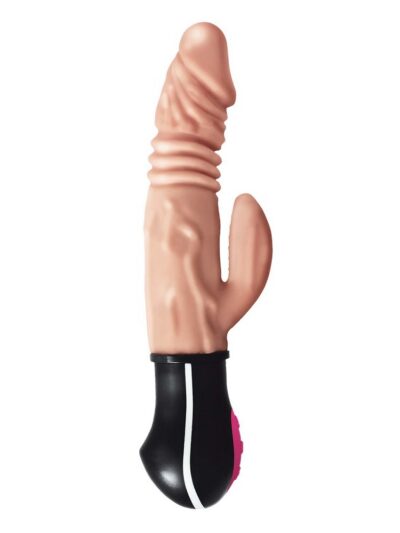 Realistic Warming and Thrusting Vibrating Dildo Flesh