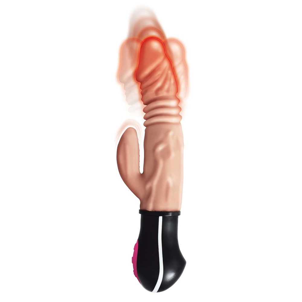Realistic Warming and Thrusting Vibrating Dildo Flesh 3 Realistic Warming and Thrusting Vibrating Dildo Flesh - Image 3