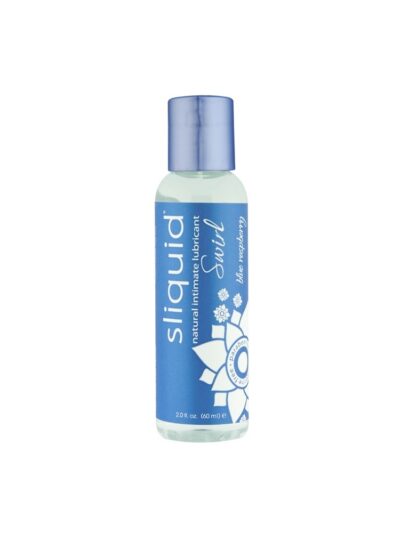 Sliquid Naturals Swirl Flavoured Lubricants-Blue Raspberry 59ml
