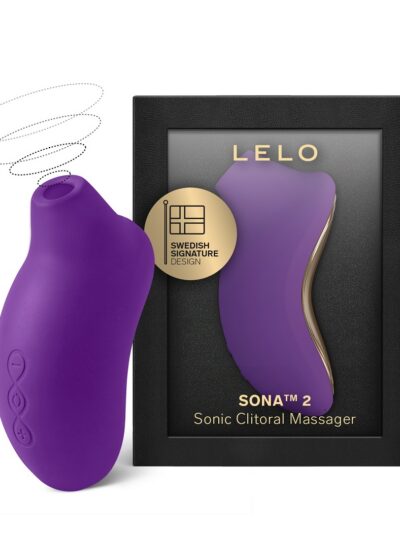 LELO SONA 2 Sonic Clitoral Massager - Purple