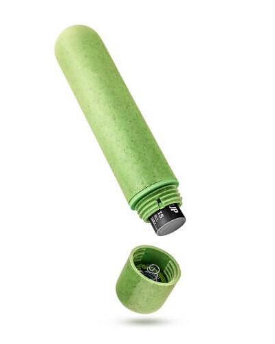 n11236 gaia biodegradable eco bullet vibrator green 4 2