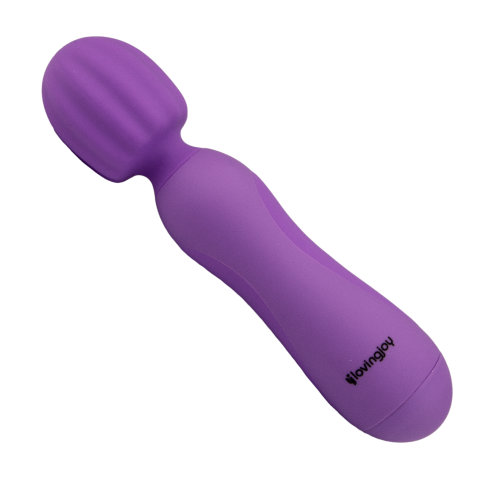 Loving Joy 10 Function Magic Wand Vibrator Purple 6 Loving Joy 10 Function Magic Wand Vibrator Purple - Image 6