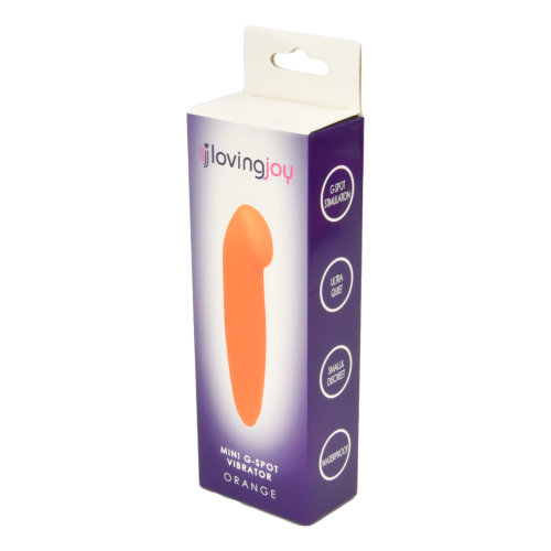 Loving Joy Mini G-Spot Vibrator Orange 5 Loving Joy Mini G-Spot Vibrator Orange - Image 5