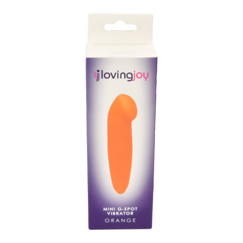 Loving Joy Mini G-Spot Vibrator Orange 4 Loving Joy Mini G-Spot Vibrator Orange - Image 4
