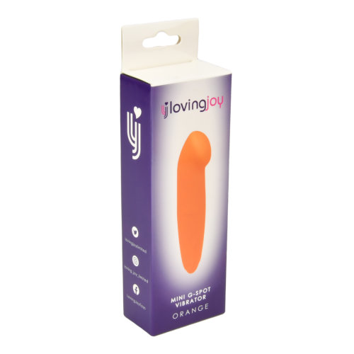 Loving Joy Mini G-Spot Vibrator Orange 3 Loving Joy Mini G-Spot Vibrator Orange - Image 3