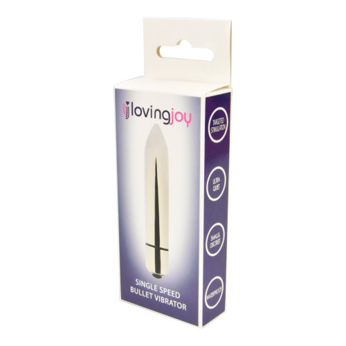 Loving Joy Single Speed Silver Bullet Vibrator 6 Loving Joy Single Speed Silver Bullet Vibrator - Image 6