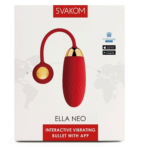 Svakom Ella Neo Interactive App Controlled Vibrating Egg 4 Svakom Ella Neo Interactive App Controlled Vibrating Egg - Image 4