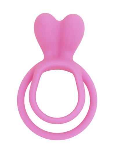 JoyRings Silicone Double Rabbit Cock Ring