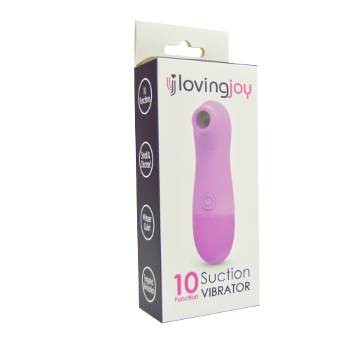 Loving Joy 10 Function Clitoral Suction Vibrator Pink 7 Loving Joy 10 Function Clitoral Suction Vibrator Pink - Image 7