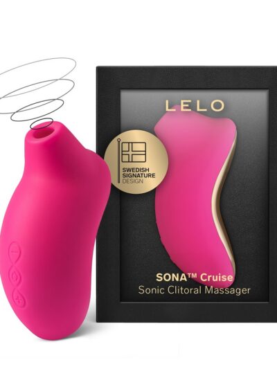 LELO SONA Cruise Clitoral Massager Cerise