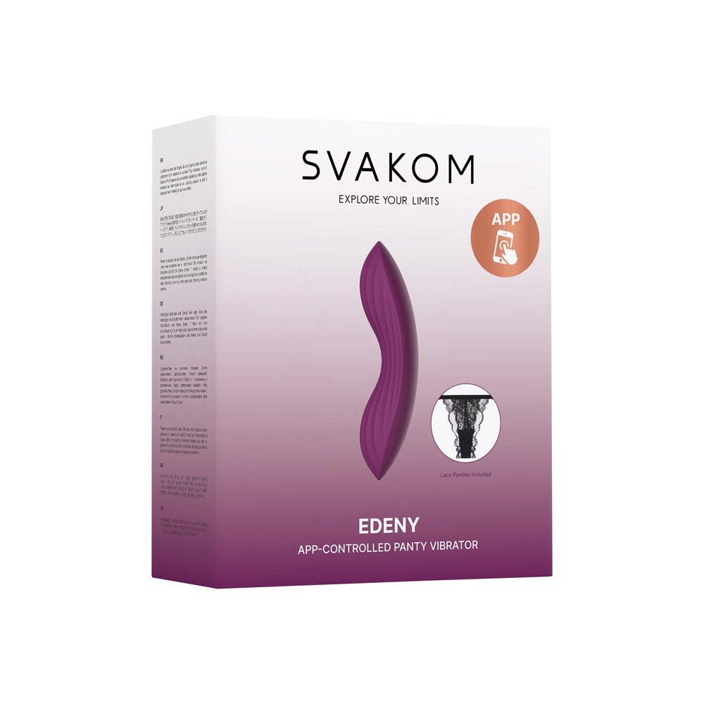Svakom Edeny App Controlled Knicker Vibrator 6 Svakom Edeny App Controlled Knicker Vibrator - Image 6