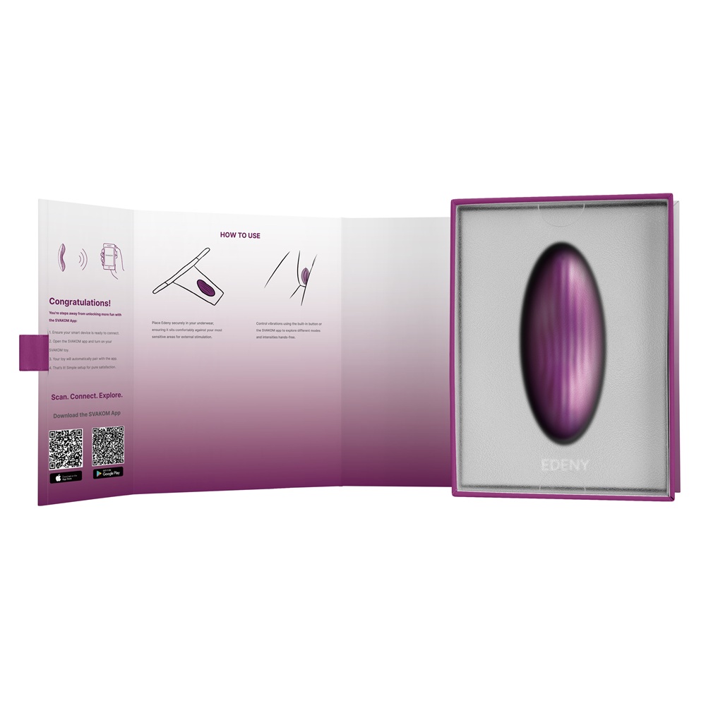Svakom Edeny App Controlled Knicker Vibrator 8 Svakom Edeny App Controlled Knicker Vibrator - Image 8