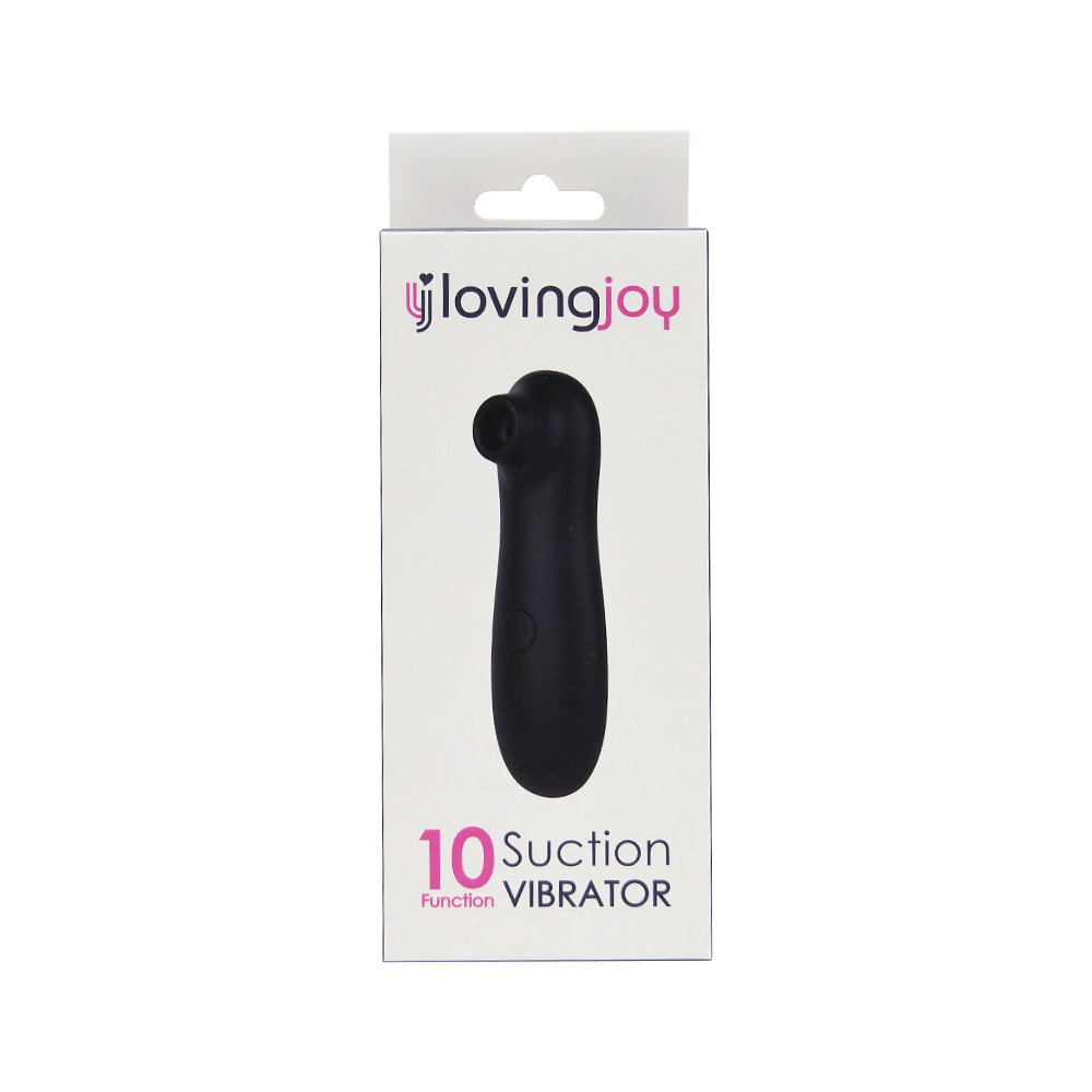 Loving Joy 10 Function Clitoral Suction Vibrator Black 4 Loving Joy 10 Function Clitoral Suction Vibrator Black - Image 4