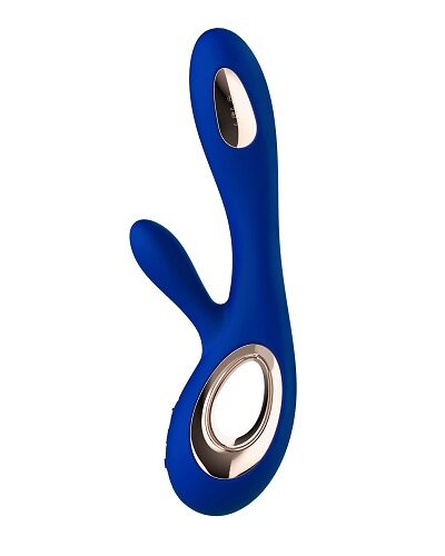 Lelo Soraya Wave Dual Action Vibrator Midnight Blue