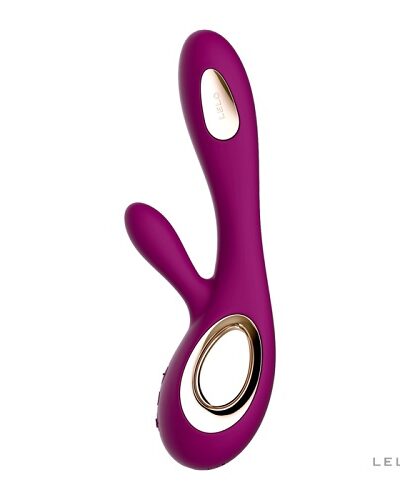 Lelo Soraya Wave Dual Action Vibrator Deep Rose