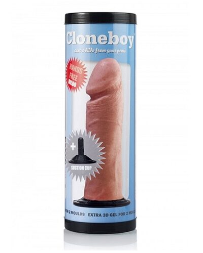 Cloneboy Cast Your Own Silicone Dildo with Suction Cup Kit Vanilla