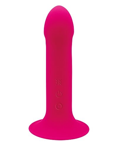 Adrien Lastic Dual Density Cushioned Core Vibrating Suction Cup Silicone Dildo 6.5 Inch