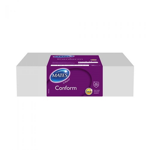 Mates Conform Condom BX144 Clinic Pack 2 Mates Conform Condom BX144 Clinic Pack - Image 2