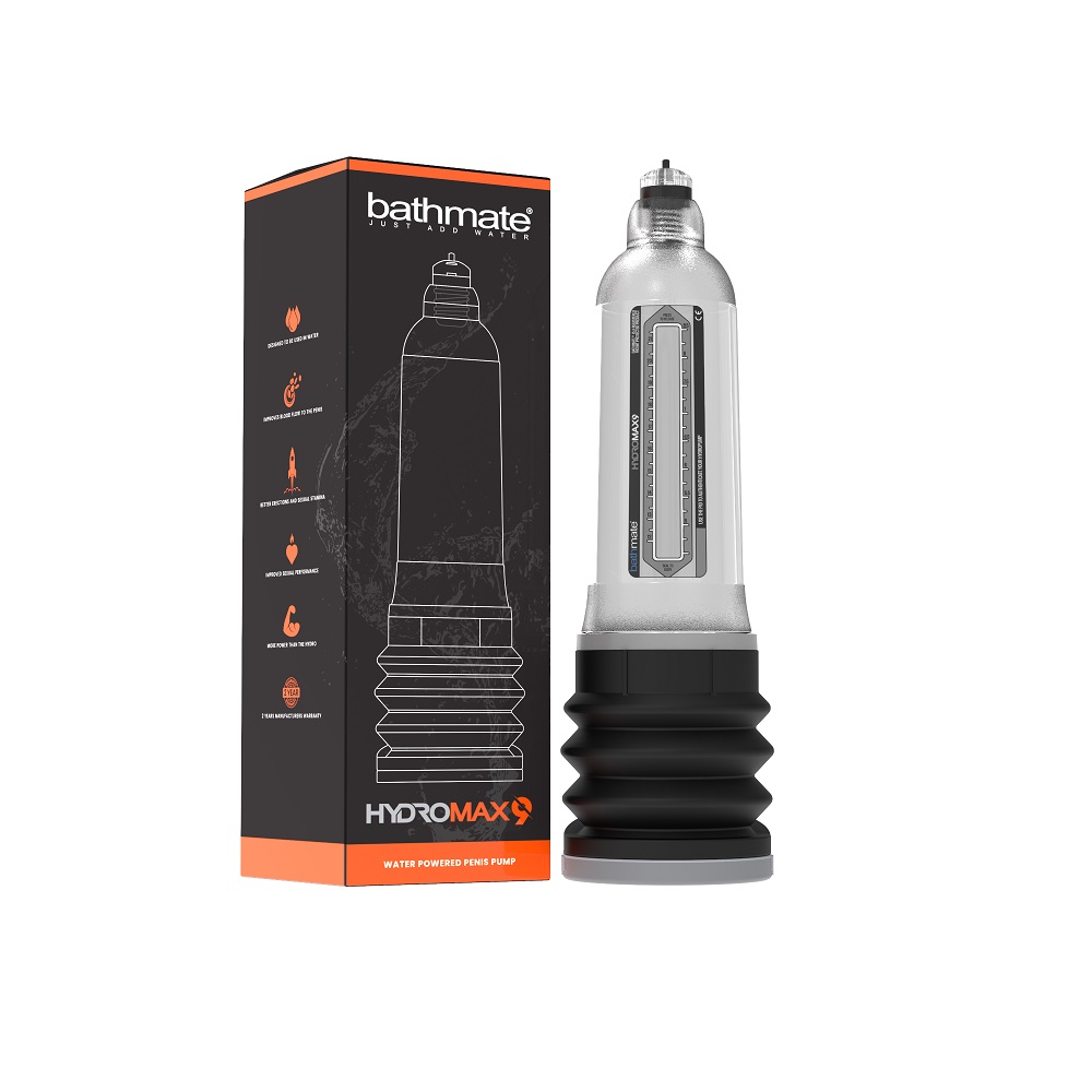 Bathmate Hydromax 9 Penis Pump Clear 1 Bathmate Hydromax 9 Penis Pump Clear