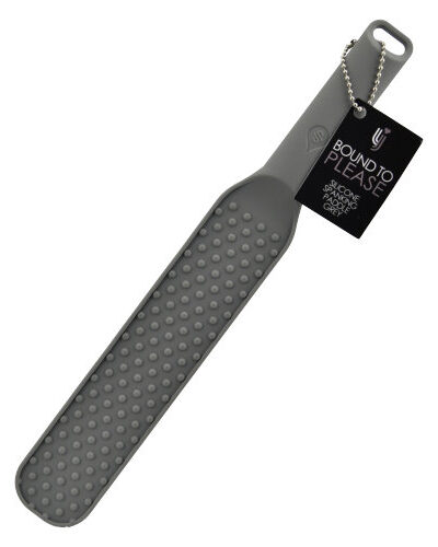 Bound to Please Silicone Spanking Paddle Grey