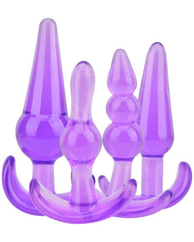 Loving Joy Butt Plug Training Kit Purple