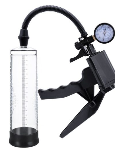 Rev-Pump Gauge Pistol Grip Penis Pump