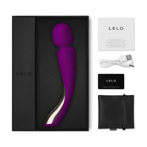LELO Smart Wand 2 Medium Deep Rose 7 LELO Smart Wand 2 Medium Deep Rose - Image 7