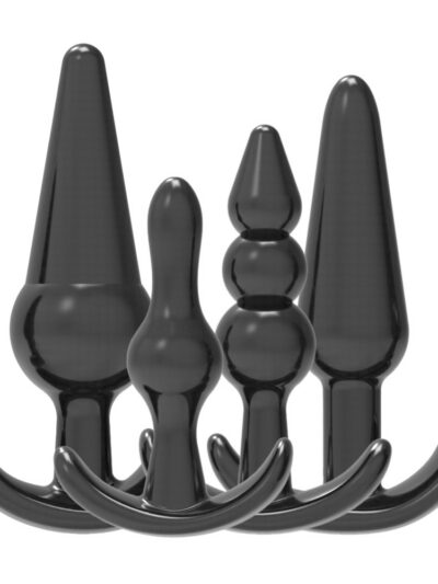 Loving Joy Butt Plug Training Kit Black