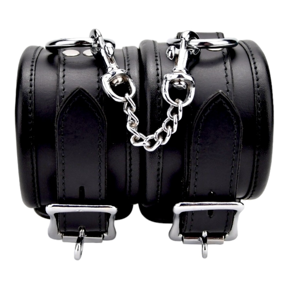 BOUND Leather Wrist Restraints 4 BOUND Leather Wrist Restraints - Image 4