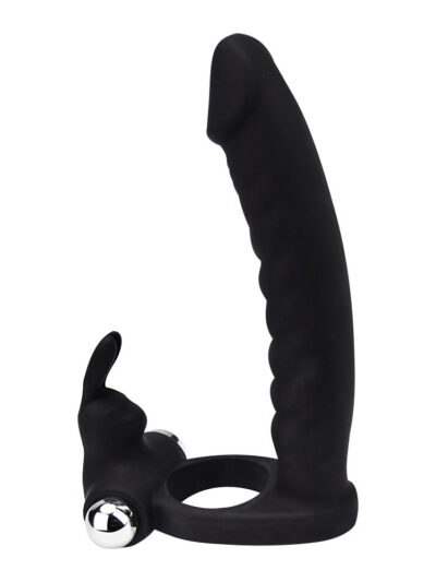 Loving Joy Double Fun Vibrating Rabbit Double Penetration Strap-On