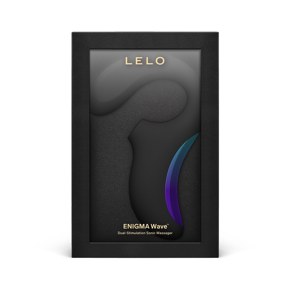 LELO Enigma Wave Dual Stimulation Sonic Massager Black 3 LELO Enigma Wave Dual Stimulation Sonic Massager Black - Image 3