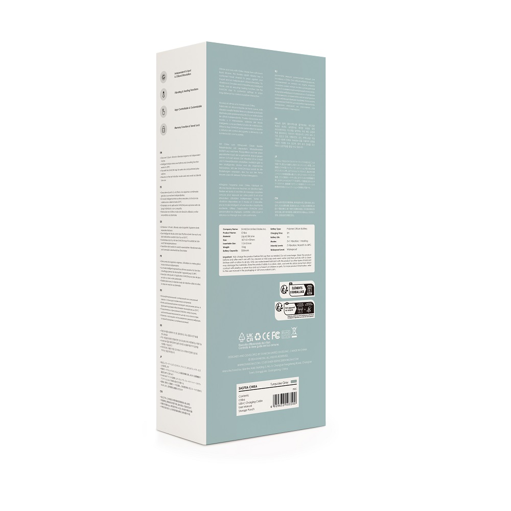 Svakom Chika App-Controlled Flexible Warming Rabbit Vibrator 10 Svakom Chika App-Controlled Flexible Warming Rabbit Vibrator - Image 10