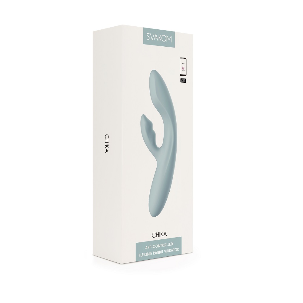 Svakom Chika App-Controlled Flexible Warming Rabbit Vibrator 9 Svakom Chika App-Controlled Flexible Warming Rabbit Vibrator - Image 9
