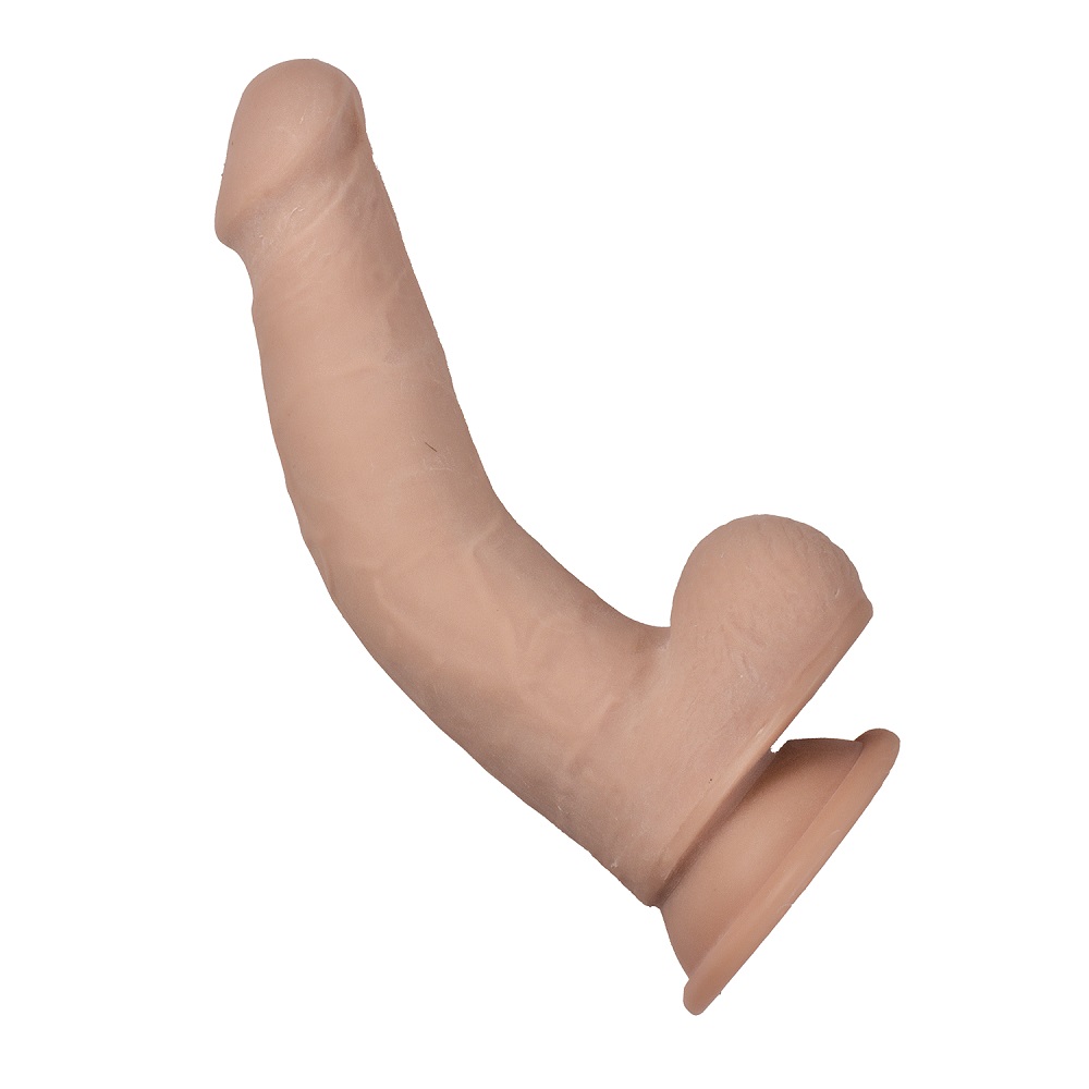 RealCocks Dual Layer Bendable Dildo 7.5 Inch Vanilla 4 RealCocks Dual Layer Bendable Dildo 7.5 Inch Vanilla - Image 4