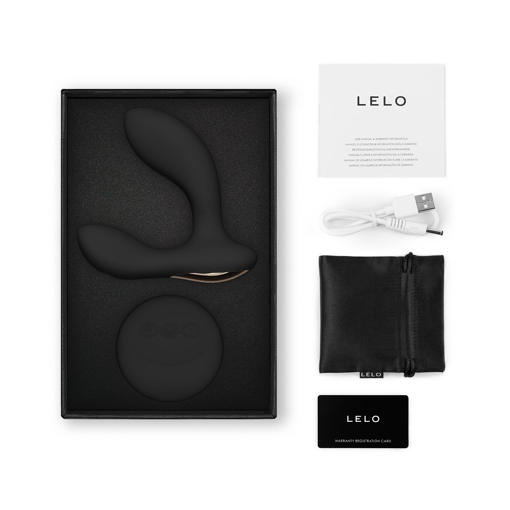 LELO Hugo 2 Remote Controlled Prostate Massager Black 2 LELO Hugo 2 Remote Controlled Prostate Massager Black - Image 2