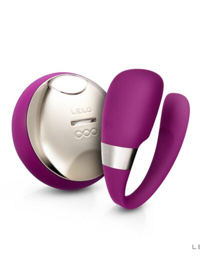 LELO Tiani 3 Couples Massager Deep Rose