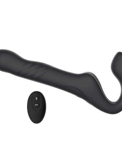 Mina Surge Remote Thrusting & Vibrating Strapless Strap On