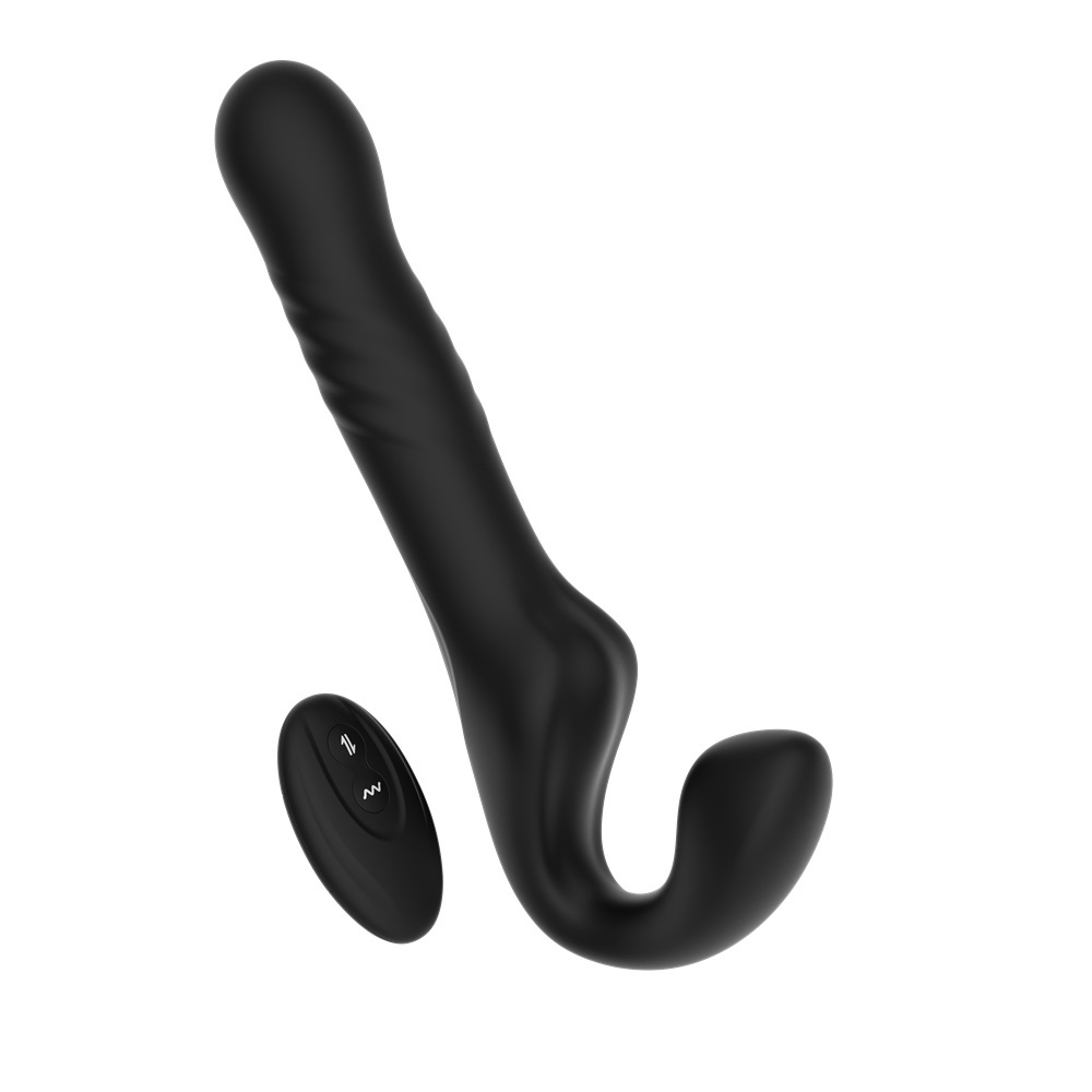 Mina Surge Remote Thrusting & Vibrating Strapless Strap On 2 Mina Surge Remote Thrusting & Vibrating Strapless Strap On - Image 2