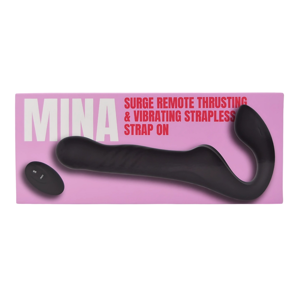 Mina Surge Remote Thrusting & Vibrating Strapless Strap On 14 Mina Surge Remote Thrusting & Vibrating Strapless Strap On - Image 14